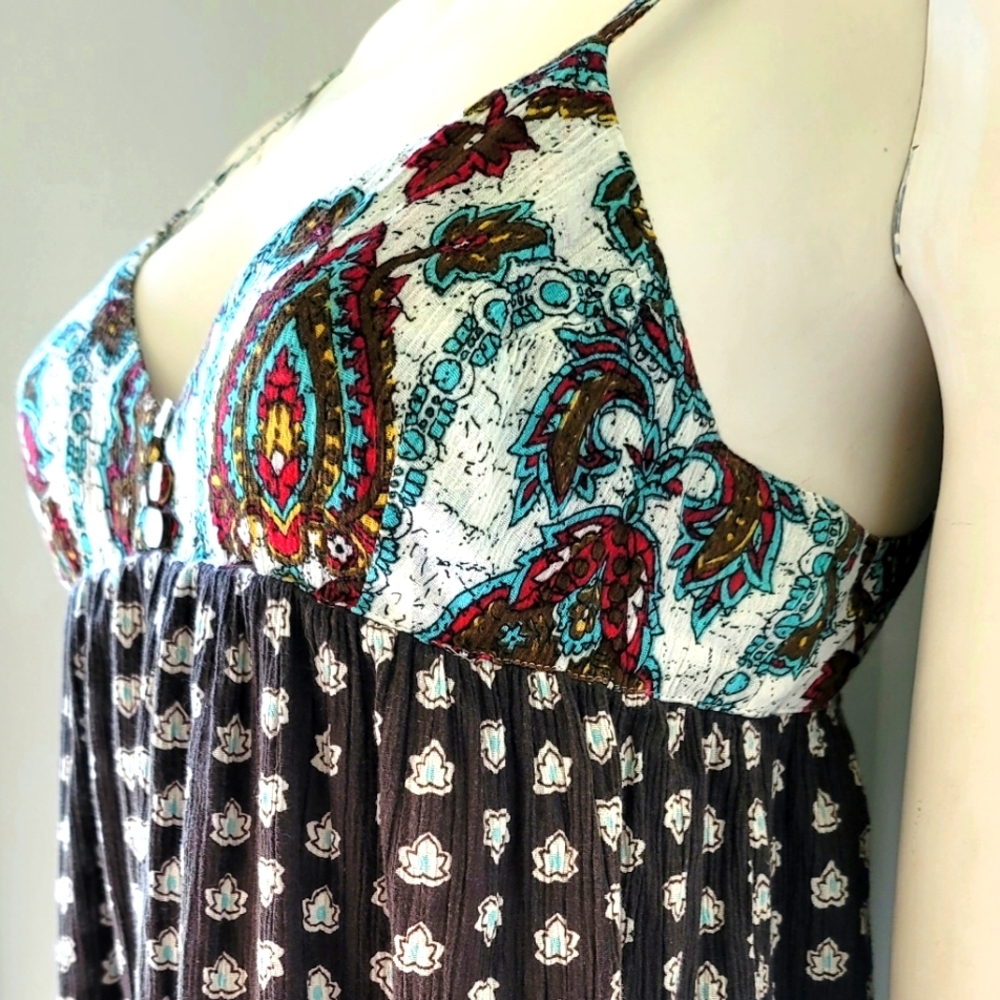 Billabong Sleeveless Midi Dress Size L